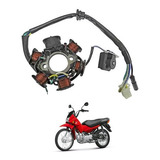 Estator Completo Honda Pop 100 2007 2008 2009 2010 2011 2012