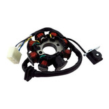 Estator Magneto Shineray Jet 50 Jony 50 Com 8 Bobinas 19413