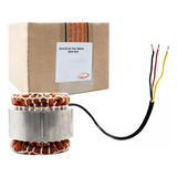 Estator Motor Portão Eletrônico 1 3hp Para Bv Pivo 40mm Ppa Cor Bronze Frequência 60hz 220v