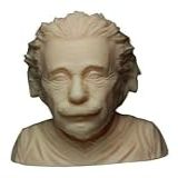 Estátua Busto Albert Einstein Colecionável Decoração