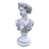 Estatua Busto Artemis Pó De Mármore