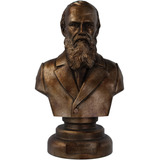 Estátua Busto Fyodor Dostoevsky Filósofo E