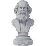Estátua Busto Karl Marx Economista E