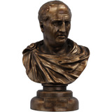 Estátua Busto Marco Túlio Cícero Cônsul De Roma