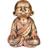 Estatua Chines Buda Sorridente Menino Prosperidade