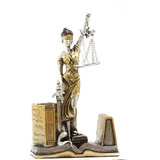 Estátua Dama Justiça Símbolo Direito Deusa
