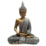 Estátua De Buda Hindu Resina Dourado