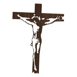 Estátua De Crucifixo De Jesus Em