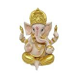 Estátua De Deus Hindu Ganesha Altar Ganesha Ganapati De Deus Hindu Ídolo Ganesha Para Painel De Carro Santuário De Oração Ganesha Indiano Para Puja Pooja Ganesha Chaturthi Itens Ganesha