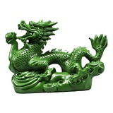 Estátua De Dragão Chinês Esculpida Em