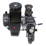 Estátua De Moto De Três Rodas De Metal Motocicleta De Tricic
