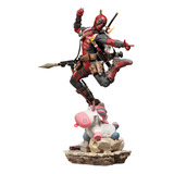 Estátua Deadpool X men Escala 1 10 Iron Studios