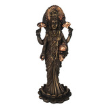 Estátua Deusa Laxmi Lakshimi Hinduísmo Decorativa