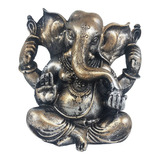 Estátua Ganesha M Decorativo Em Resina
