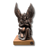 Estátua Imagem Anjo Da Guarda Escultura