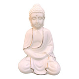 Estátua Luminária Buda Hindu Tibetano Porcelana