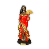 Estatua Pomba Gira 15 Cm Vermelha Studio Orion