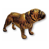 Estatueta Buldog Inglês Bulldog Buldogue Enfeite Decoração