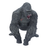 Estatueta De Chimpanzé Realista Modelo Animal