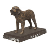 Estatueta Em Miniatura De Cachorro Fila Brasileiro