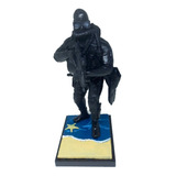 Estatueta Mergulhador De Combate