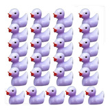Estatueta Miniatura Pato Resina Pegadinha Kit 25 Unidades