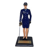 Estatueta Oficial Da Aeronautica Feminina Com Espada
