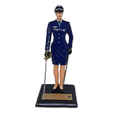 Estatueta Oficial Da Aeronautica Feminina Com Espada