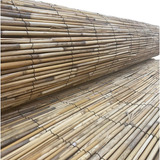 Esteira De Bambu Natural   5 Metro X 1mt Para Cobertura 5m 