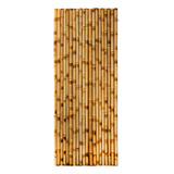Esteira De Bambu Tratado Forro Natural 50 X 130 Cm 2 Unid 