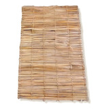Esteira De Palha Taboa Natural Kit 5un
