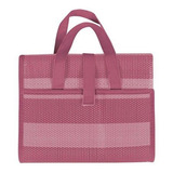 Esteira De Praia Pp Dobrável 1 8mt X 90cm Rosa Mor Verão 