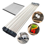 Esteira Escorredor Tapete Multi Uso Descanso Panela Inox Top