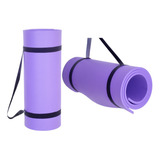 Esteirinha Colchonete Yoga Exercicios 180 X 55 X 10mm Cor Violeta
