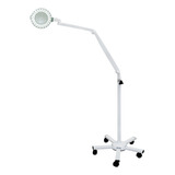 Estek Lupa Tripé Luminária 5 Led Para Clínicas Estéticas