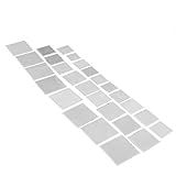 Estênceis Universais 27Pcs BGA Template Kit Universal Stencils Reballing Rework Net Heated Stencils Template Set Tin Plant For Templatestencil
