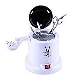 Esterilizador Elétrico Com Microsfera Para Esterilização De Alicates Pinças Tesouras Nail Alcohol Sterilizer Tray Box Disinfector Manicure Implementar Ferramenta Nail Art Metal Tools Bola De Vidro De Alta Temperatura
