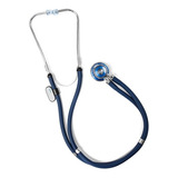 Estetoscópio Duplo Rappaport Adulto E Infantil P a Med Cores Cor Azul