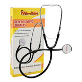 Estetoscópio Simples Adulto Premium Original Anvisa Inmetro