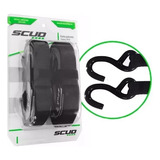 Esticador Cinta Scud Heavy Duty 30mm 2 Ganchos Preto verde