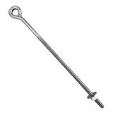 Esticador De Cordoalha 1 2 X 80 Cm C Porca E Arruela Tarza