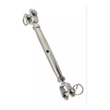 Esticador Tubular Fêmea X Fêmea 5mm 58kgf Inox 4unidades