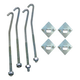 Esticadores 18 Cm P Atabaque Mais Chapinhas 4 Unidades