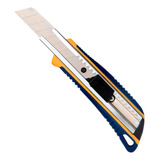 Estilete Emborrachado Profissional Com Trava 18mm Brasfort