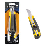 Estilete Multiuso Lâmina 18mm Ultra Profissional Com Trava