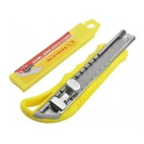 Estilete Profissional Multiuso Com 5 Laminas De Refil