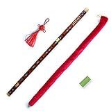 Estilo Vintage Dizi Flauta De Bambu Instrumento Chinês Tradicional KEY F
