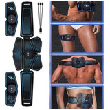 Estimulador Muscular De Estimulação Elétrica Abdominal gel 