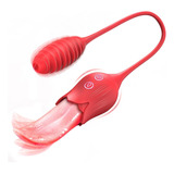 Estimulador Rose 2 Em 1 Vibrador De Simulação Alta Com 10