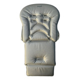 Estofado Capa Cadeira Merenda Mescla Silver Burigotto